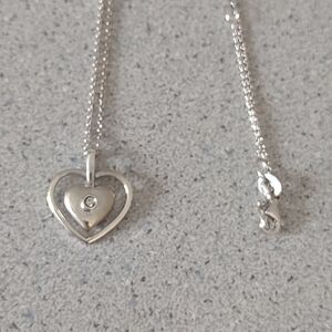 Lower Price!*Sterling/Dia Heart